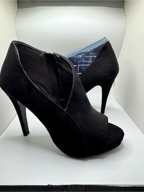 Fergalicious by Fergie Peep Toe Booties.